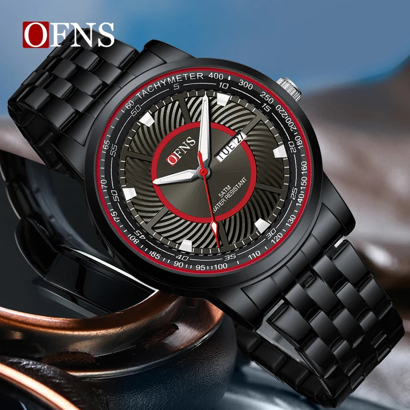 OFNS 8036 Gentle Durable Design Men's Quartz Watch