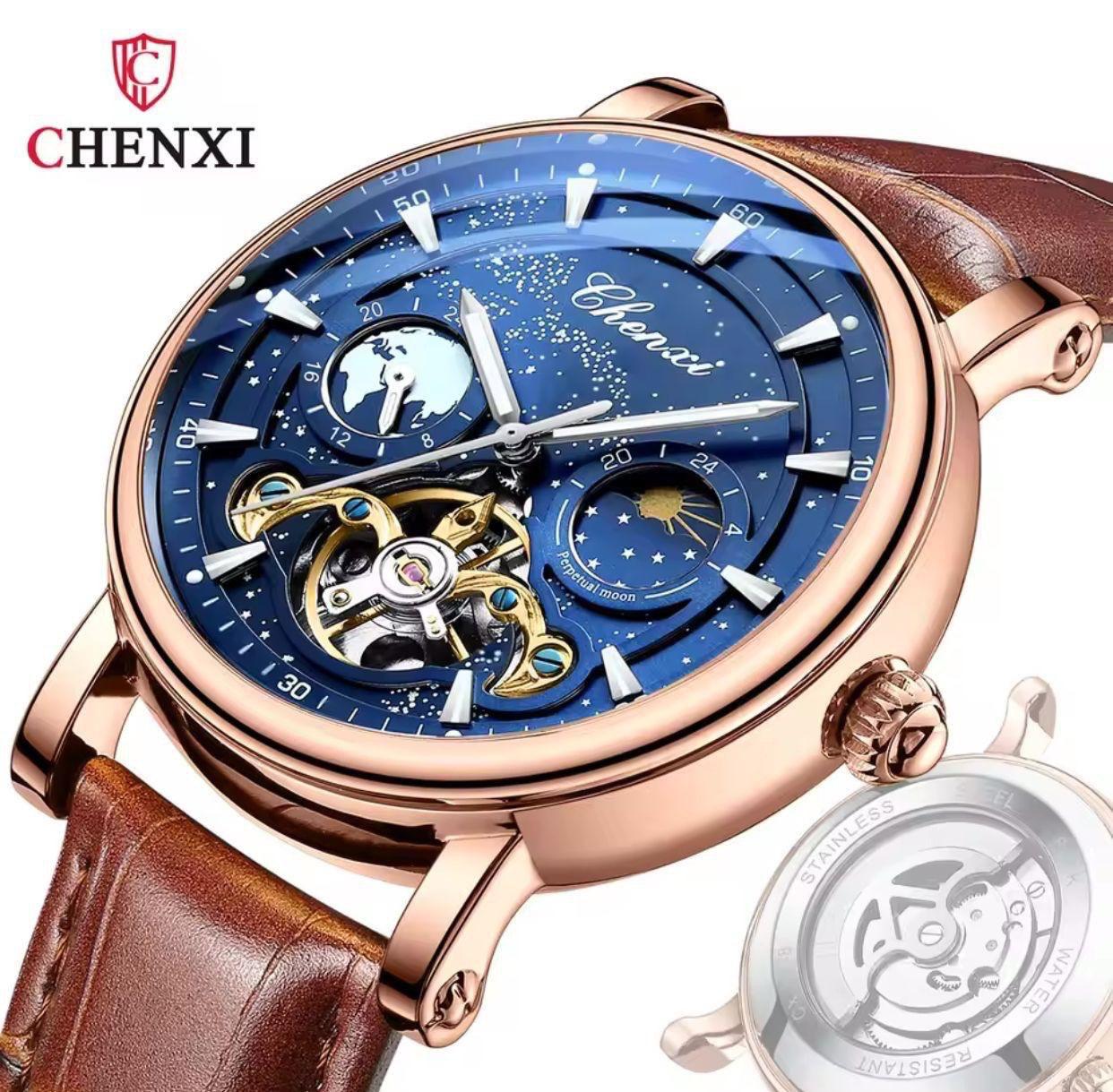 Chenxi Automatic Chronograph WaterProof Luminous Men's Watch