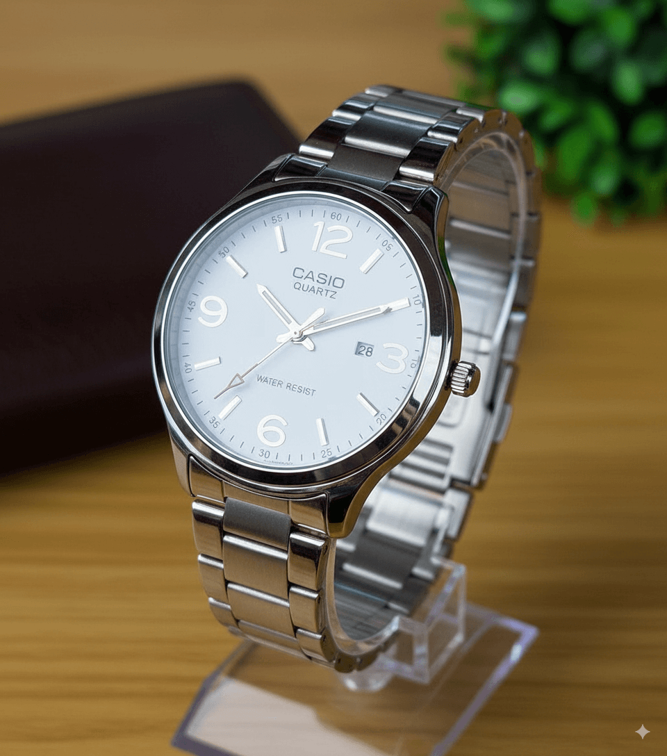 Casio Analog Water Resistant Day Display Men's Watch