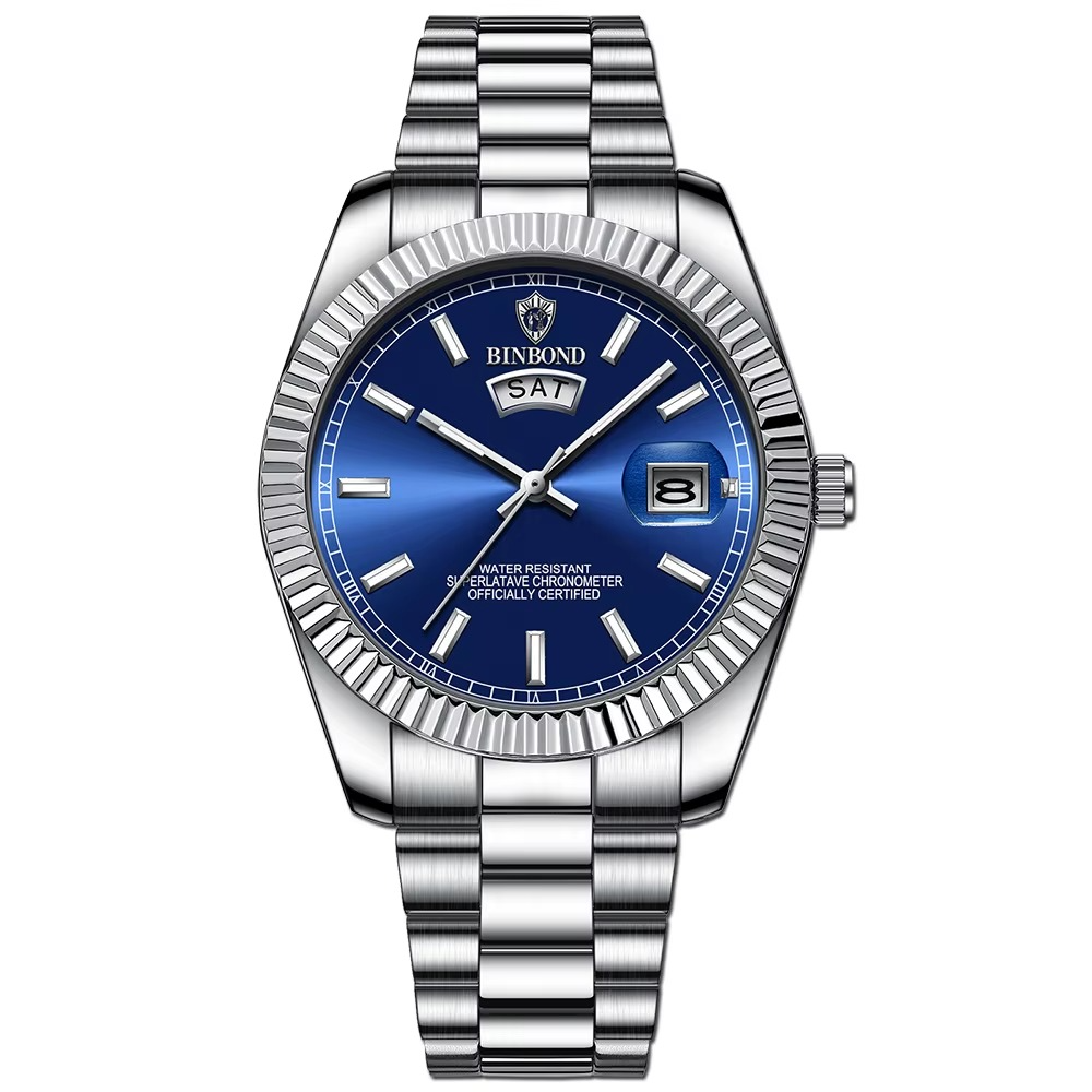 BINBOND B7012 Men's Fashion 30M Waterproof Watch