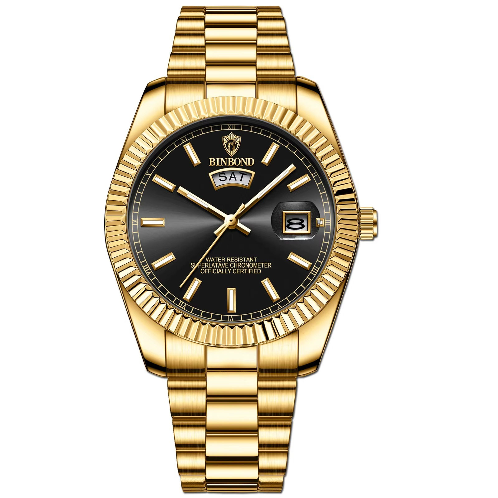 BINBOND B7012 Men's Fashion 30M Waterproof Watch