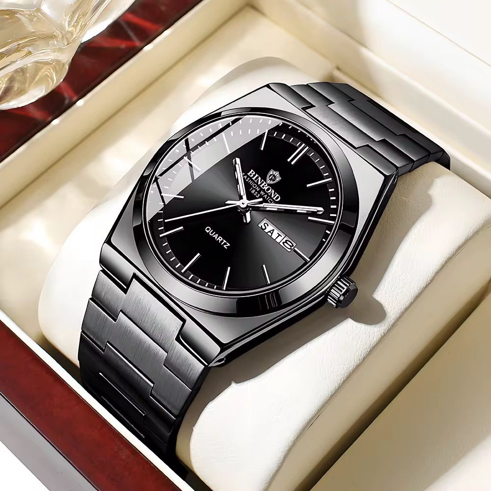 BINBOND B102 WaterProof Fashion Quartz Wristwatch for Men