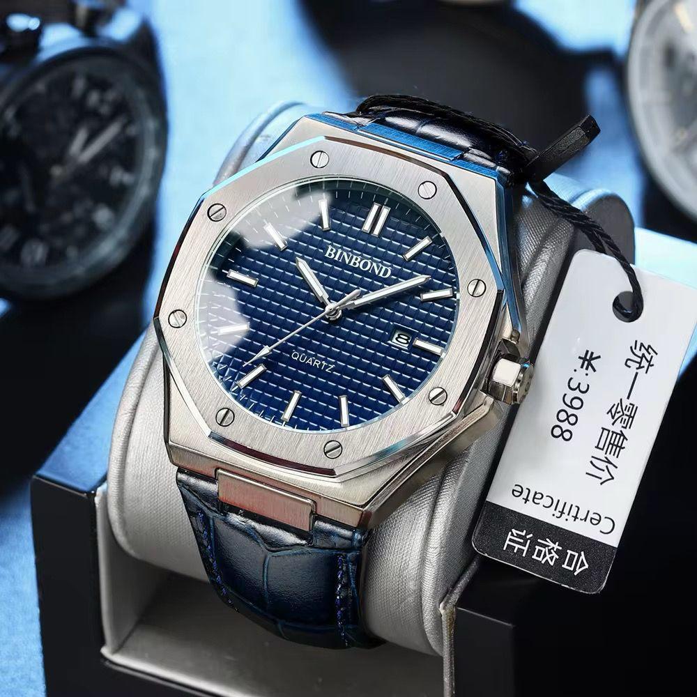 BinBond Hexagonal WaterProof Gent's Watch