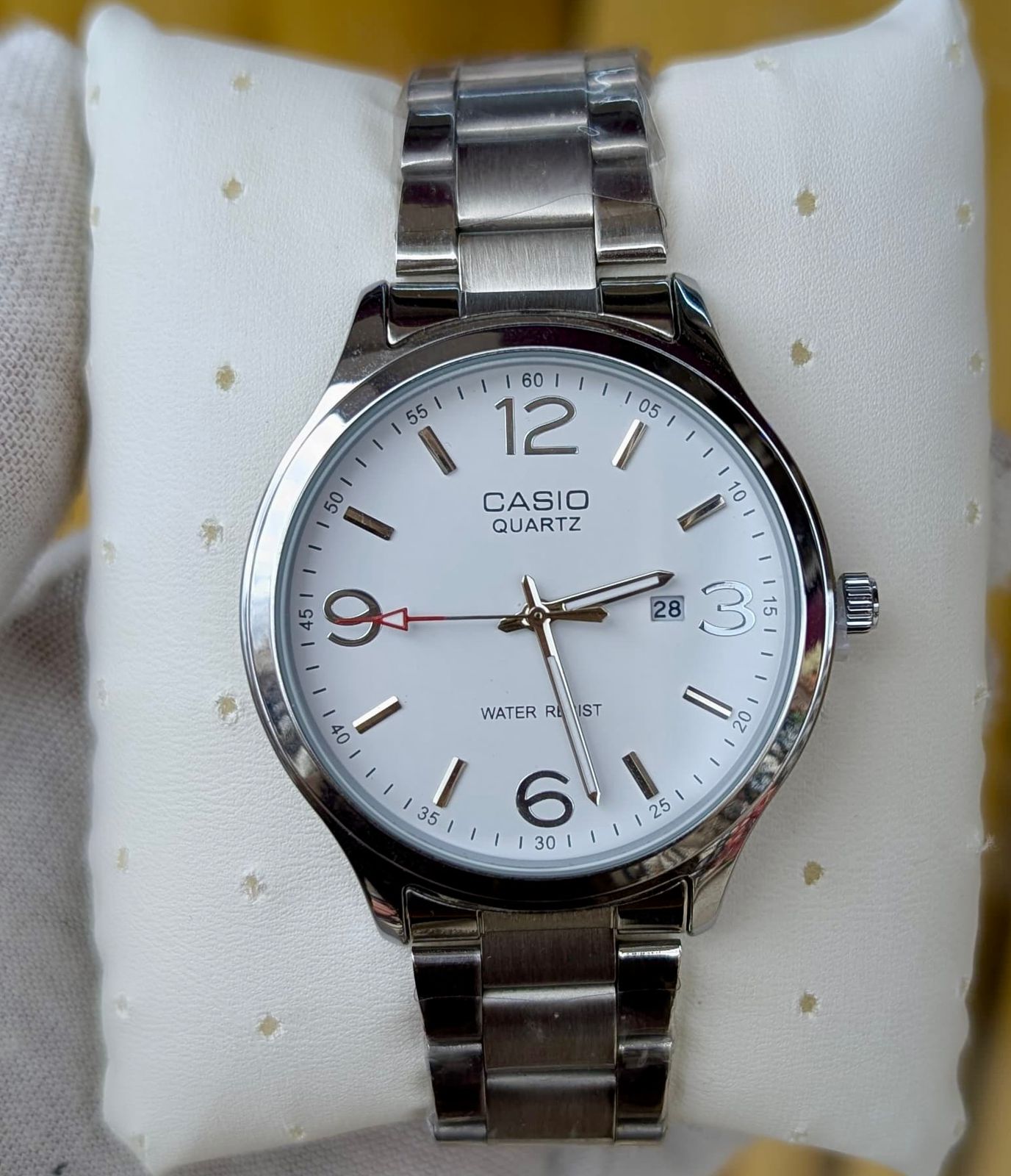 Casio Analog Water Resistant Day Display Men's Watch