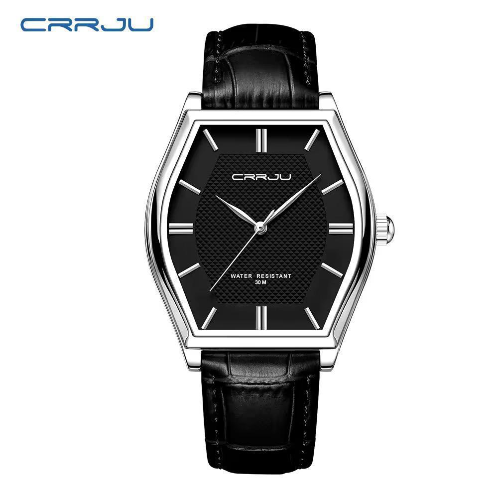 CRRJU Citizen Movement Genuine Leather Men's Watch