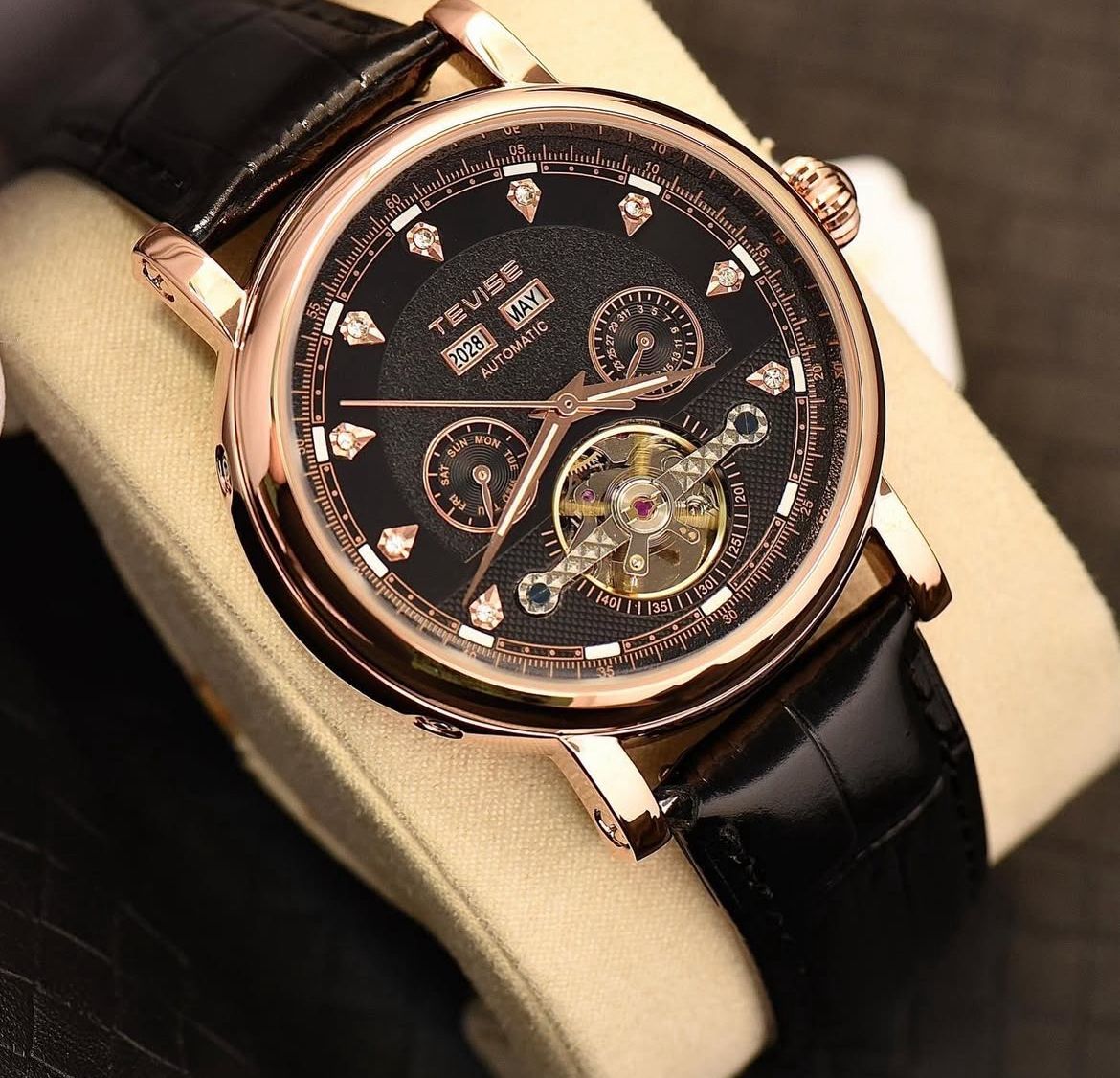 TEVISE 867C Automatic Mechanical Men's Water Resistant Watch