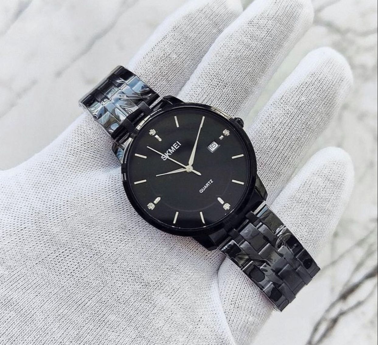 SKMEI 1801 Water Proof Stainless Steel Men's Watch