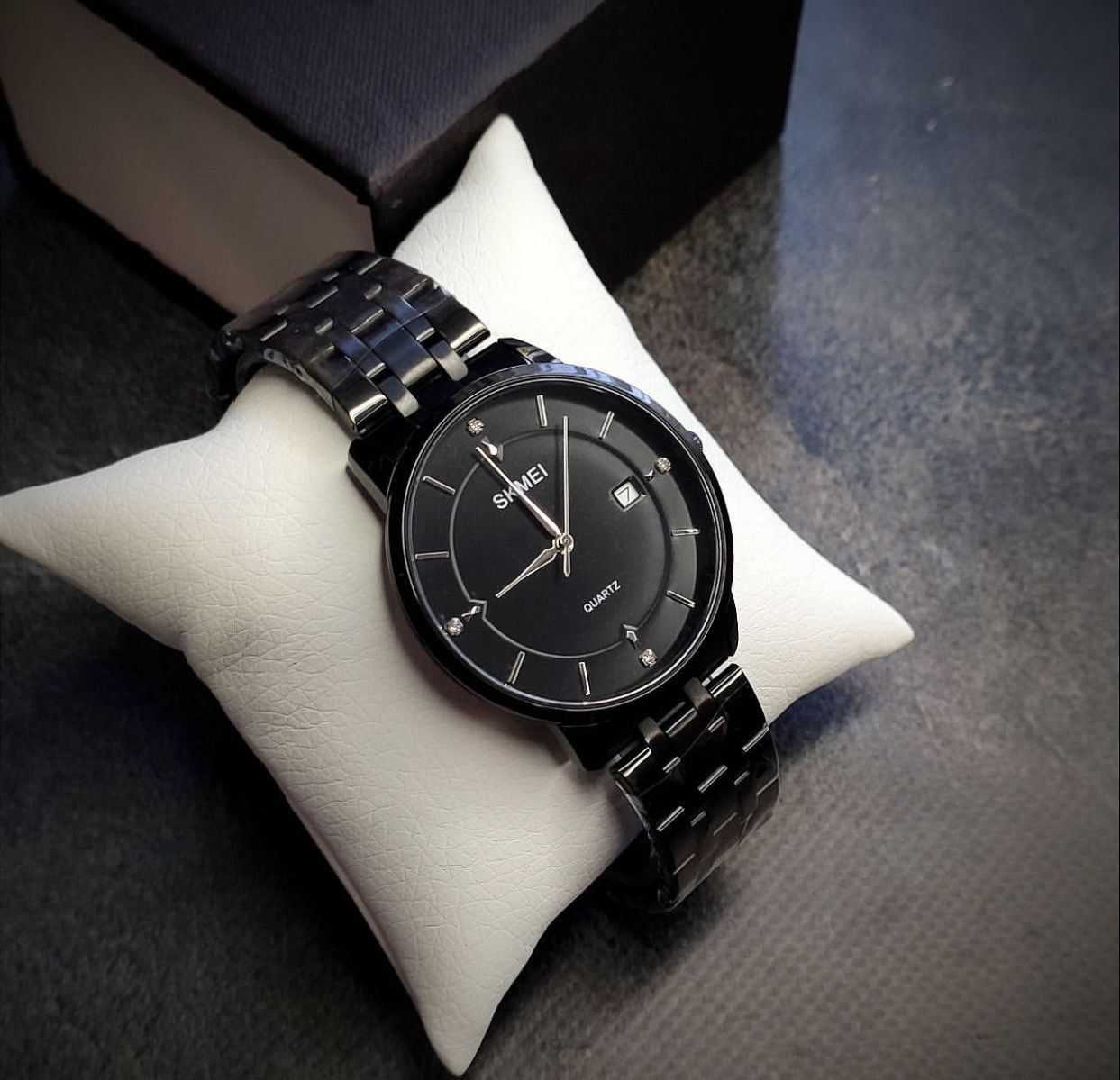 SKMEI 1801 Water Proof Stainless Steel Men's Watch