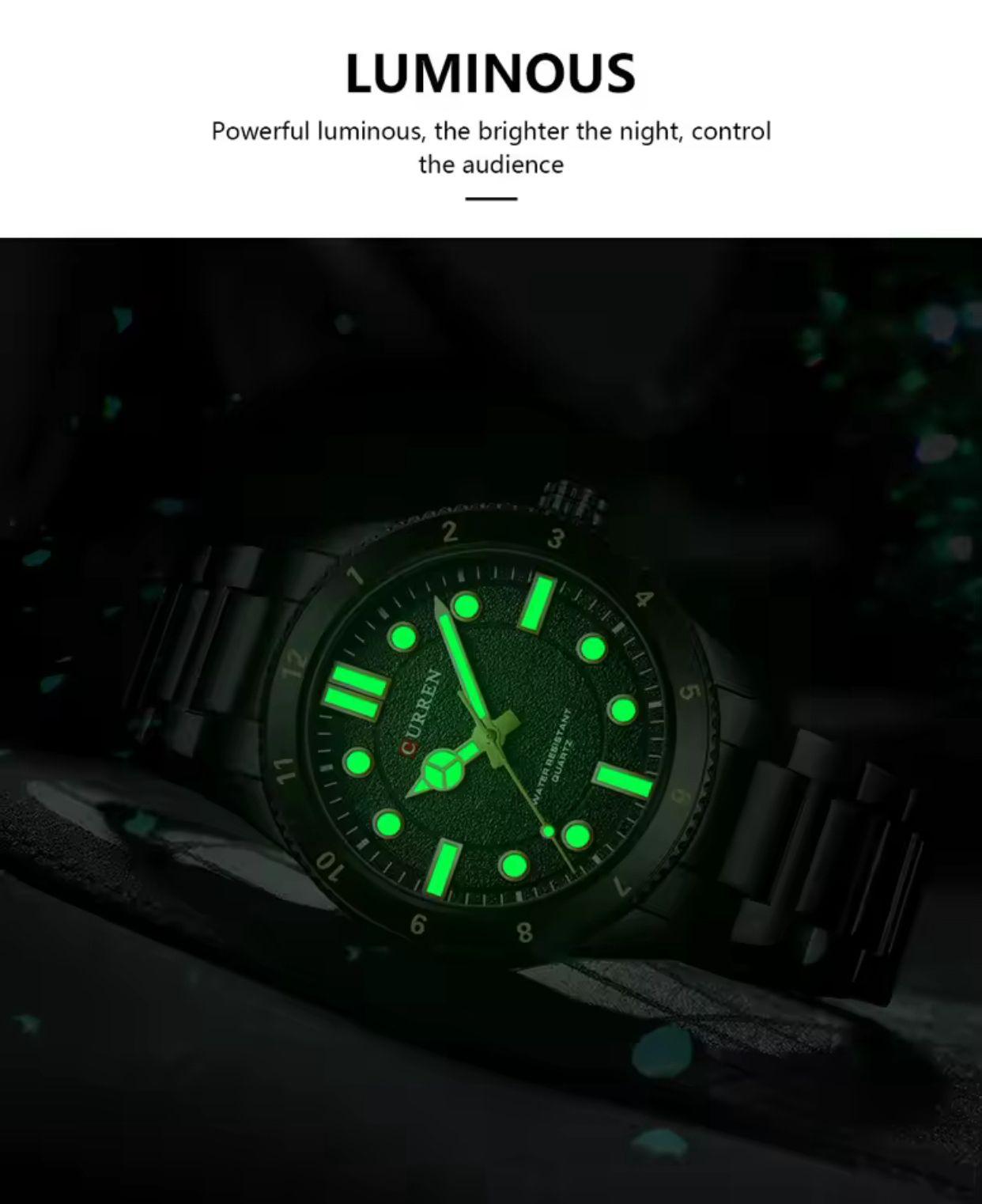 CURREN 8450 Water Resistant Luminous Men's Watch