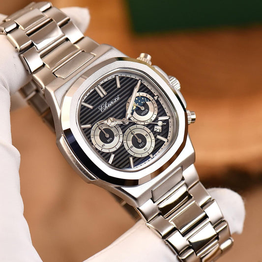 CHENXI 922 Chronograph Stainless Steel Date Display Men's Watch (WaterProof)