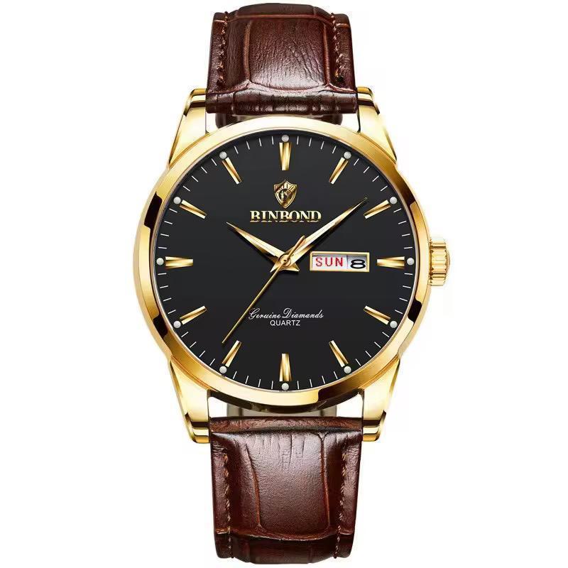 BINBOND Top Luxury Couple Waterproof Couple Watch