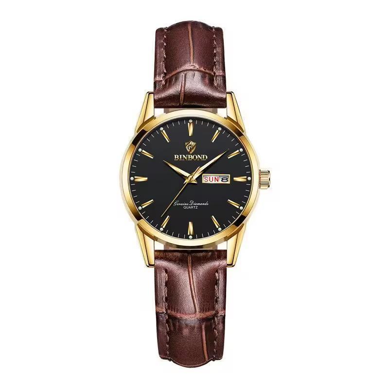 BINBOND Top Luxury Couple Waterproof Couple Watch