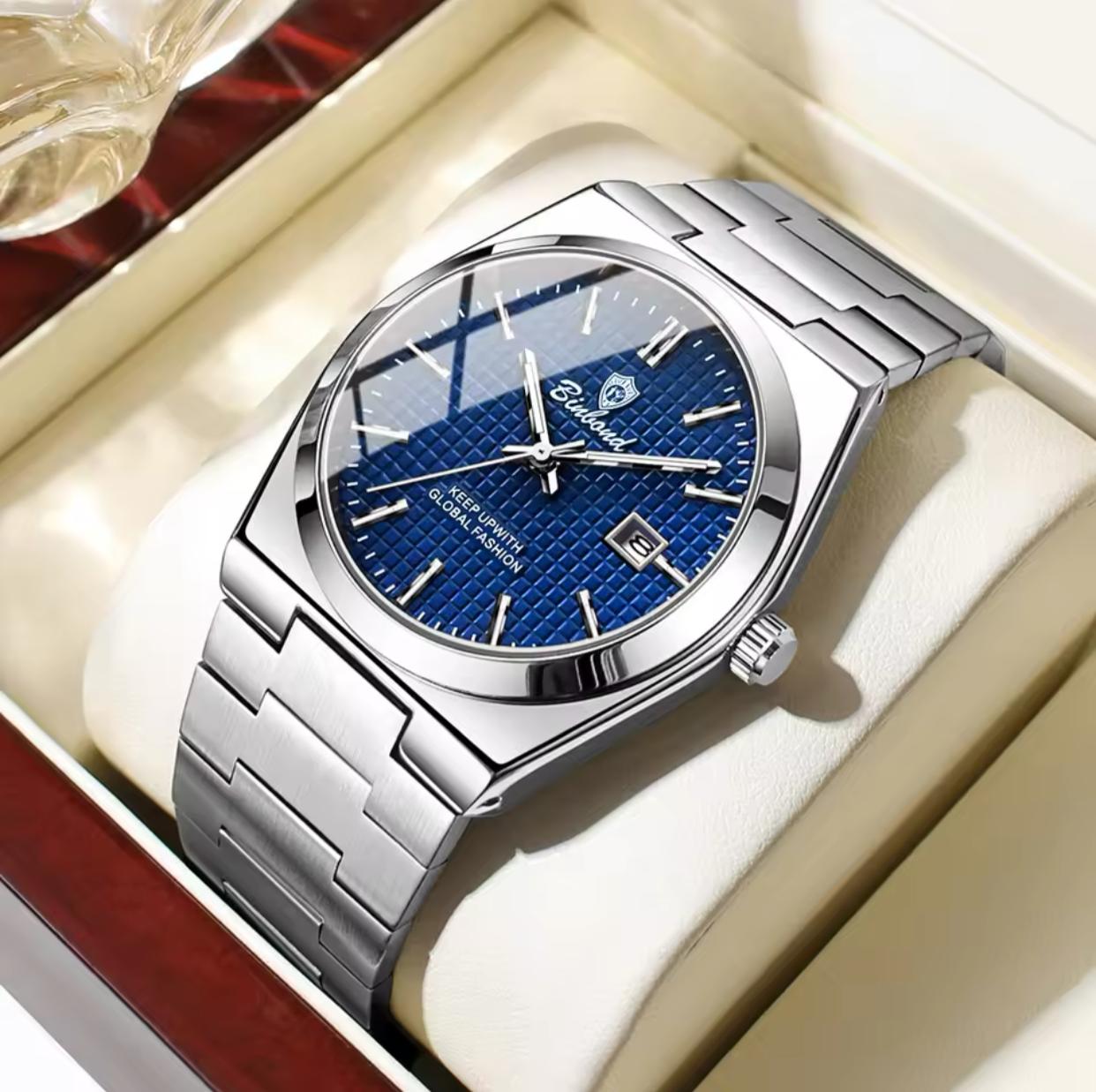 BINBOND B102 WaterProof Fashion Quartz Wristwatch for Men