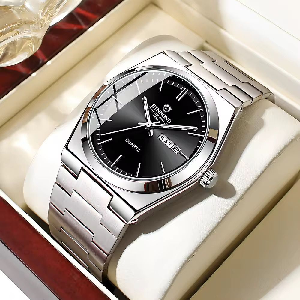 BINBOND B102 WaterProof Fashion Quartz Wristwatch for Men