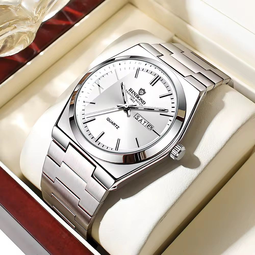 BINBOND B102 WaterProof Fashion Quartz Wristwatch for Men